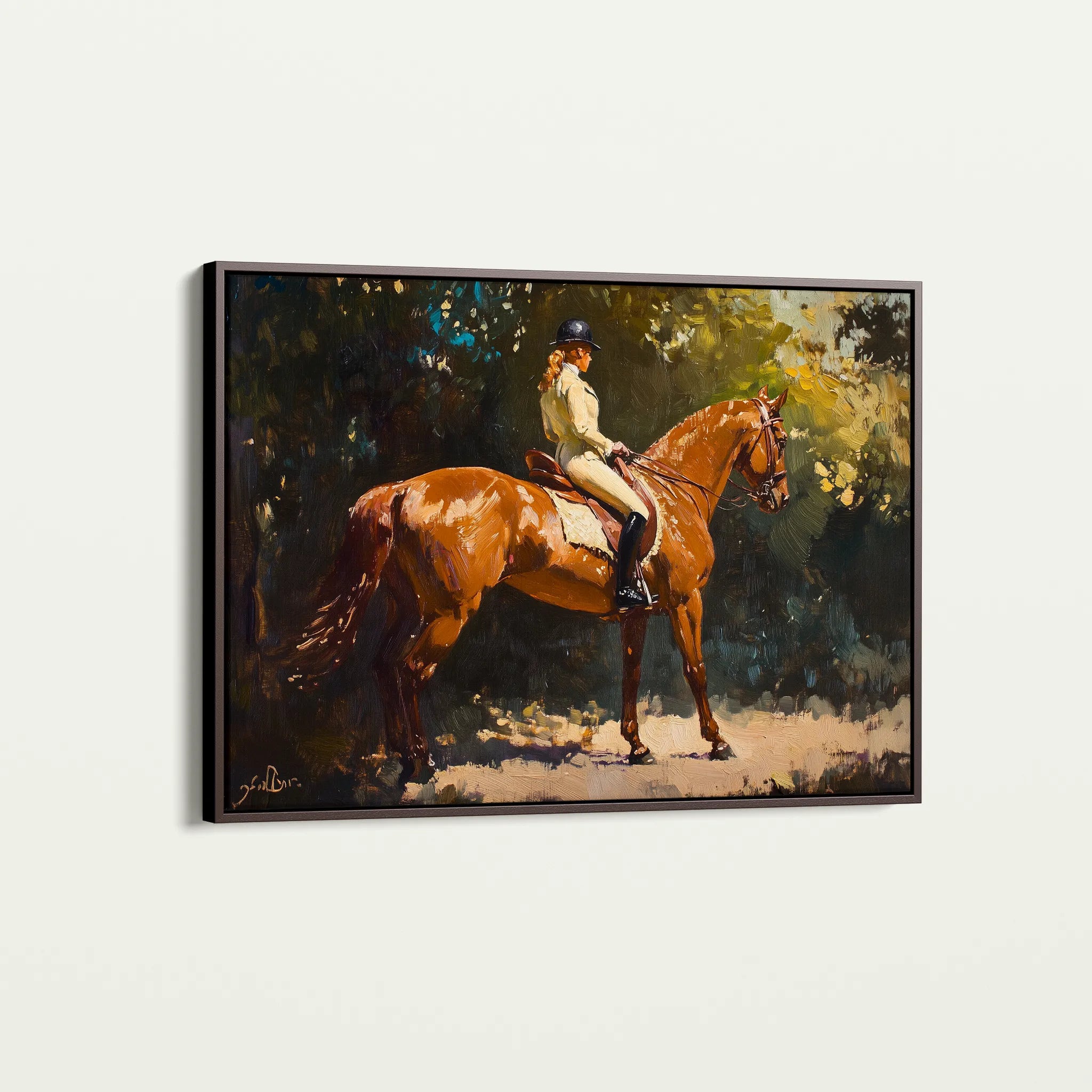 Classic Canvas Wall Art WAD040-CL 90 x 60 cm / Stretched on hidden frame
