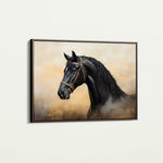 Horses 040 Canvas Art 90 x 60 cm / Stretched on hidden frame