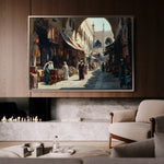 Orientalist 040 Canvas Art 90 x 60 cm / Stretched on hidden frame