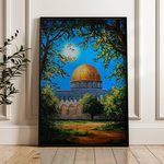 Palestine 040 Canvas Art 90 x 60 cm / Stretched on hidden frame