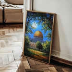 Palestine 040 Canvas Art 90 x 60 cm / Stretched on hidden frame