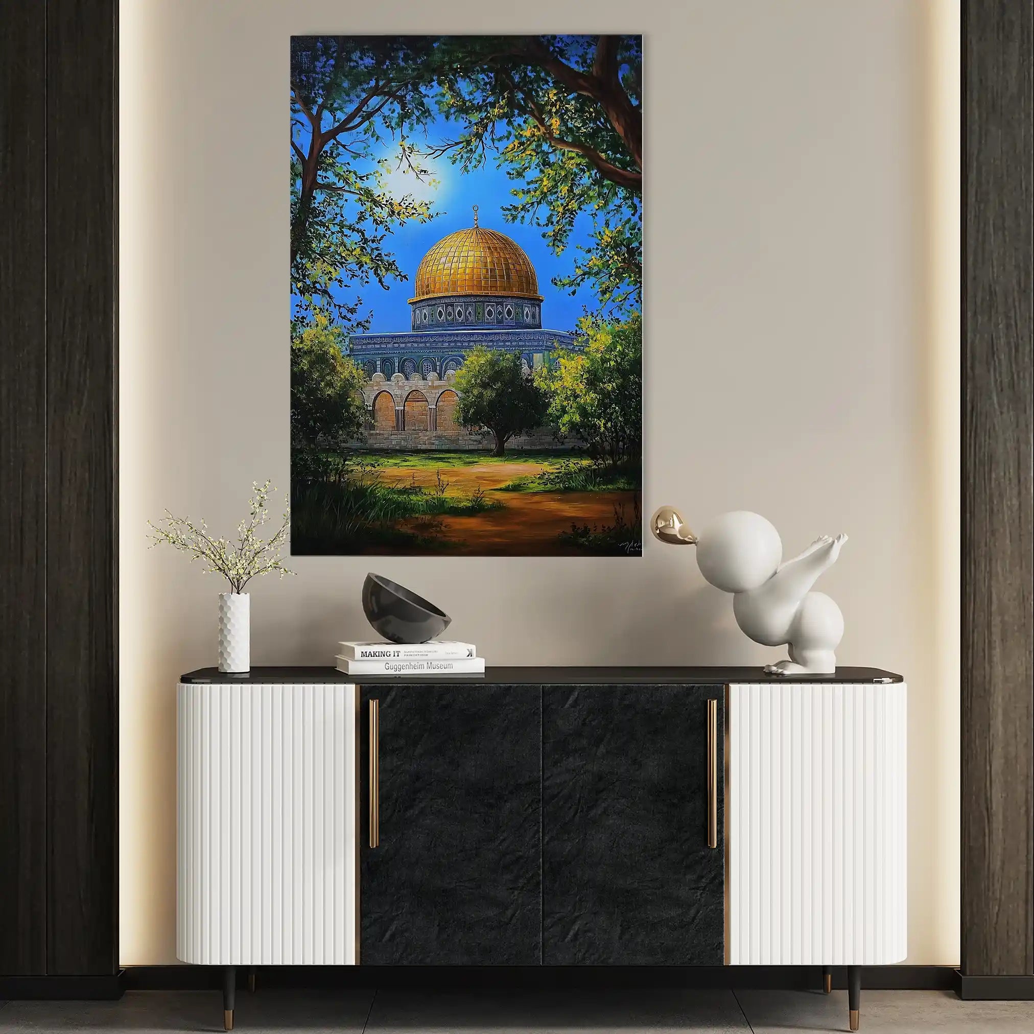 Palestine 040 Canvas Art 90 x 60 cm / Stretched on hidden frame