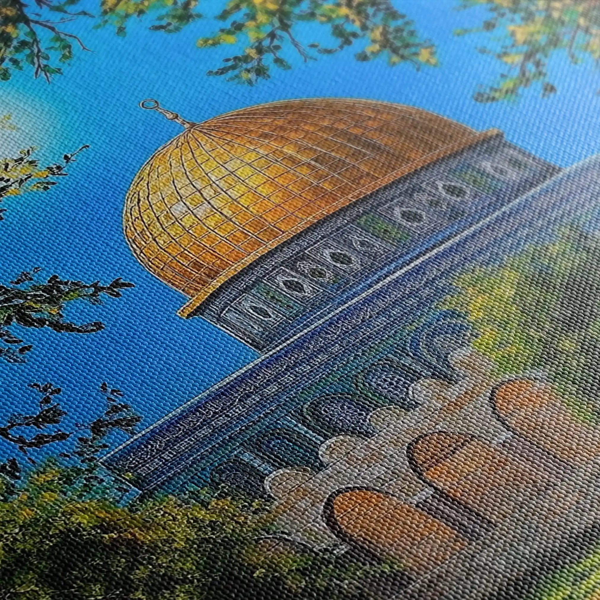 Palestine 040 Canvas Art 90 x 60 cm / Stretched on hidden frame