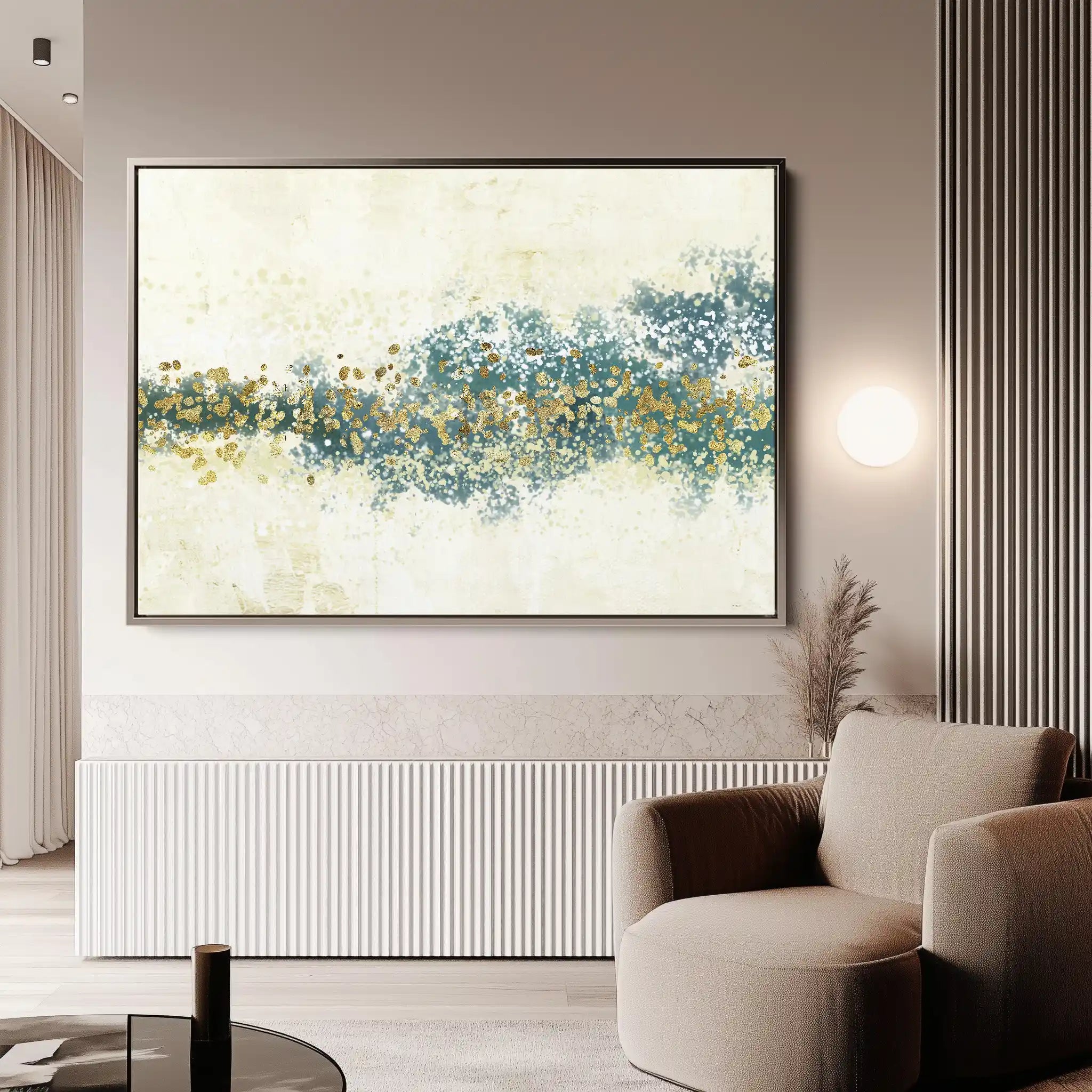 Abstract 041 Canvas Art 60 x 40 cm / Stretched on hidden frame