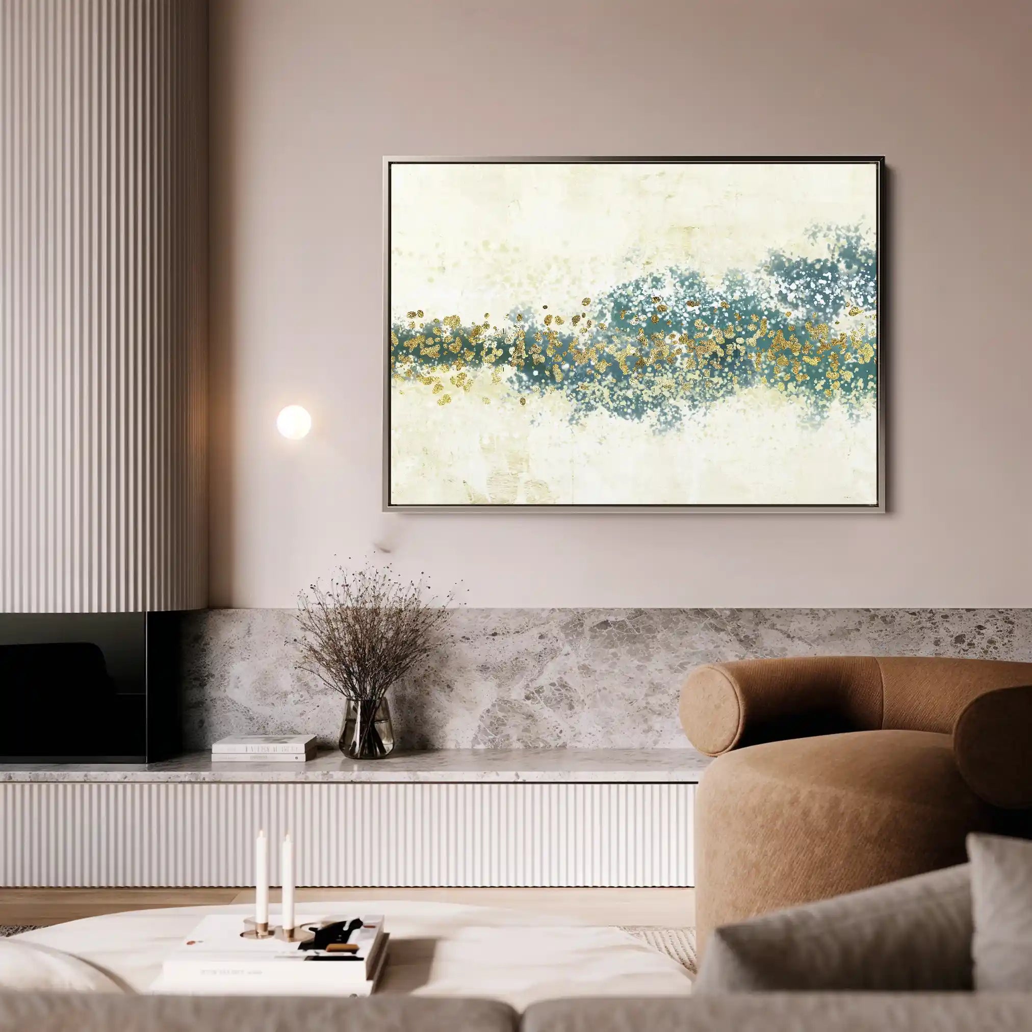 Abstract 041 Canvas Art 60 x 40 cm / Stretched on hidden frame