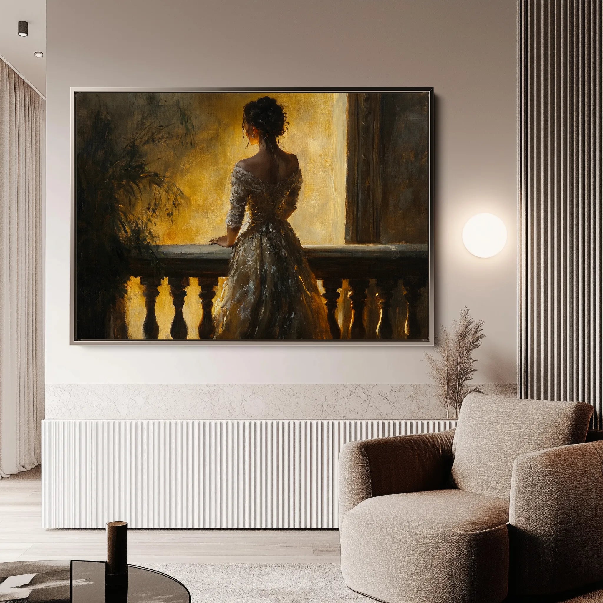 Classic Canvas Wall Art WAD041-CL 90 x 60 cm / Stretched on hidden frame