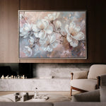 Floral Canvas Wall Art WAD041-F 90 x 60 cm / Stretched on hidden frame