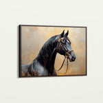 Horses 041 Canvas Art 90 x 60 cm / Stretched on hidden frame