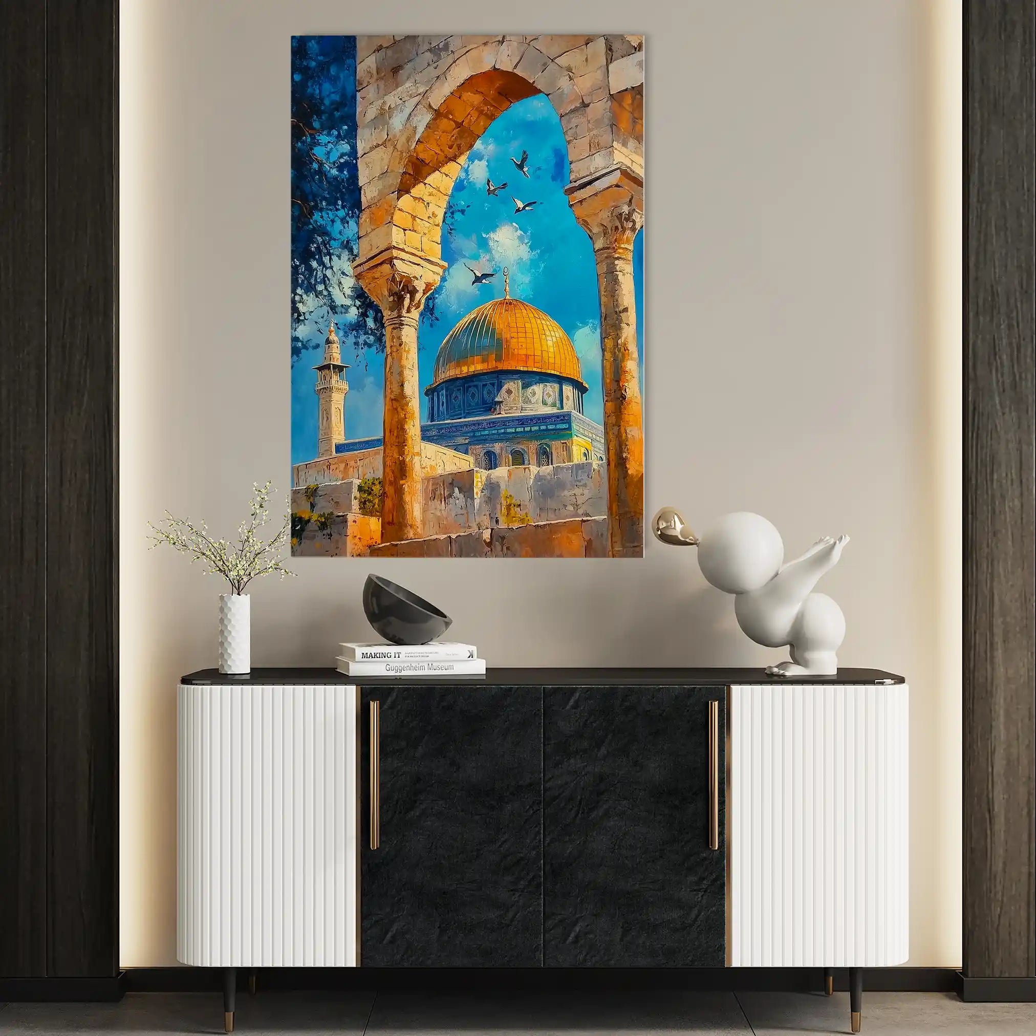 Palestine 041 Canvas Art 90 x 60 cm / Stretched on hidden frame