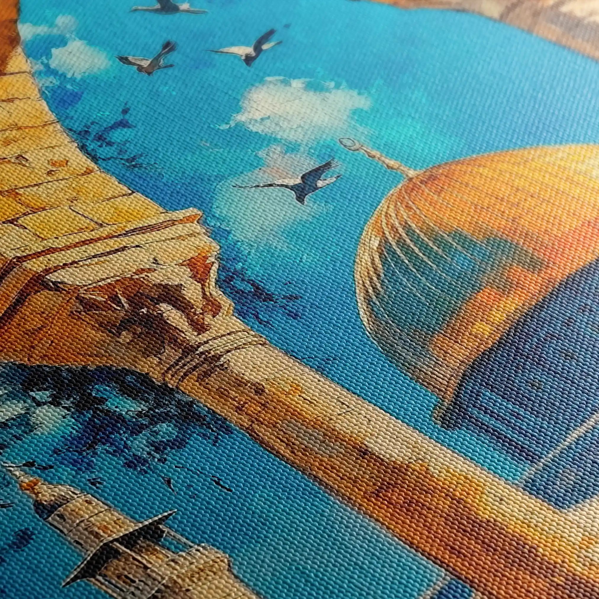 Palestine 041 Canvas Art 90 x 60 cm / Stretched on hidden frame