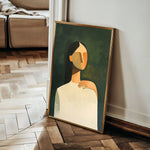 Portrait 041 Canvas Art 90 x 60 cm / Stretched on hidden frame