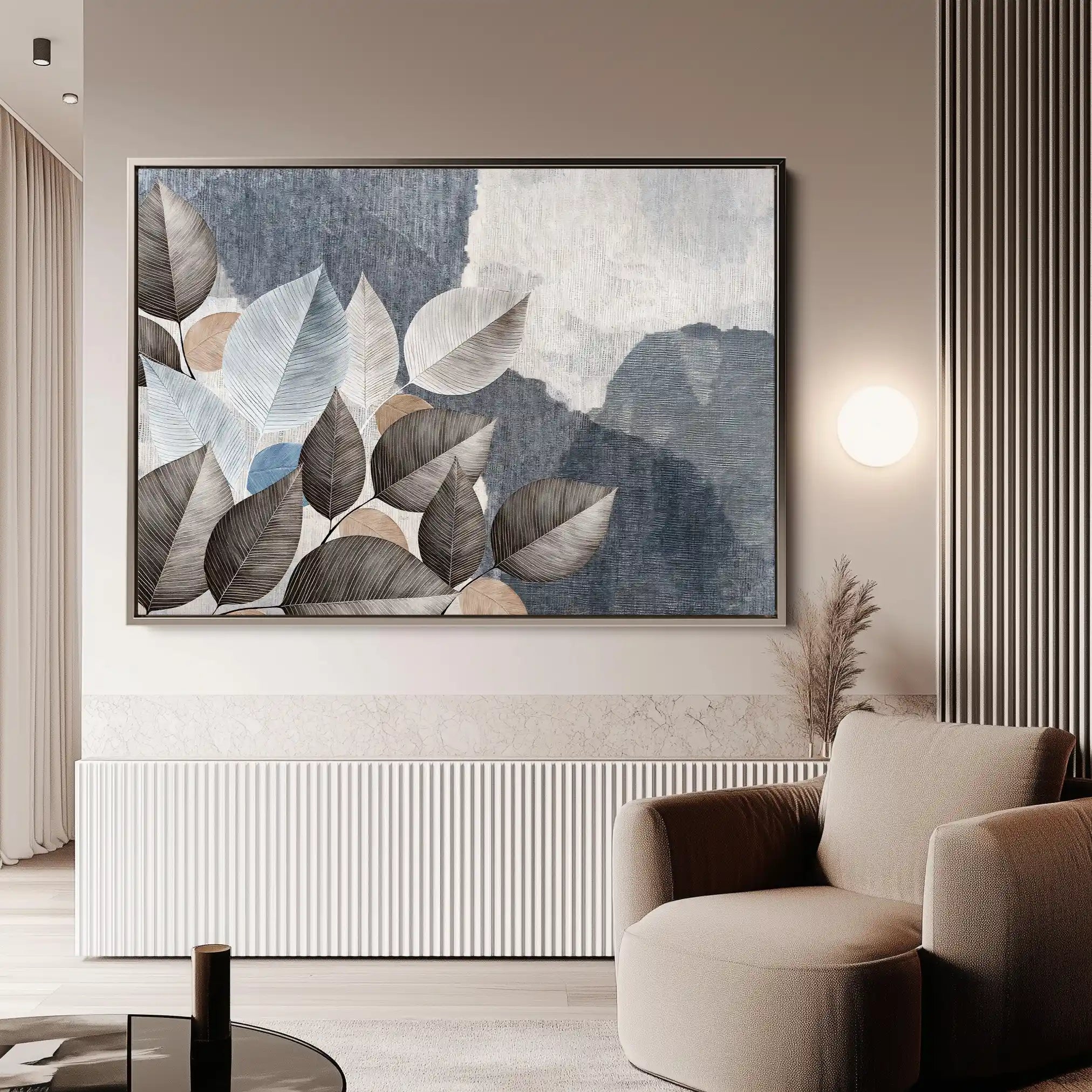 Floral Canvas Wall Art WAD042-F 90 x 60 cm / Stretched on hidden frame