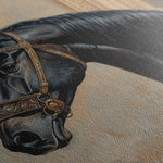 Horses 042 Canvas Art 90 x 60 cm / Stretched on hidden frame