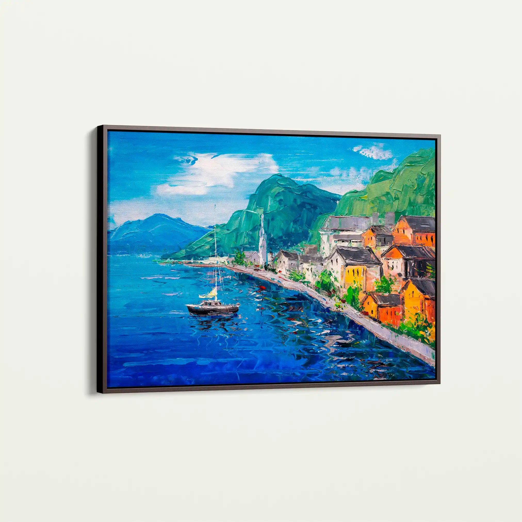 Landscape 042 Canvas Art 90 x 60 cm / Stretched on hidden frame