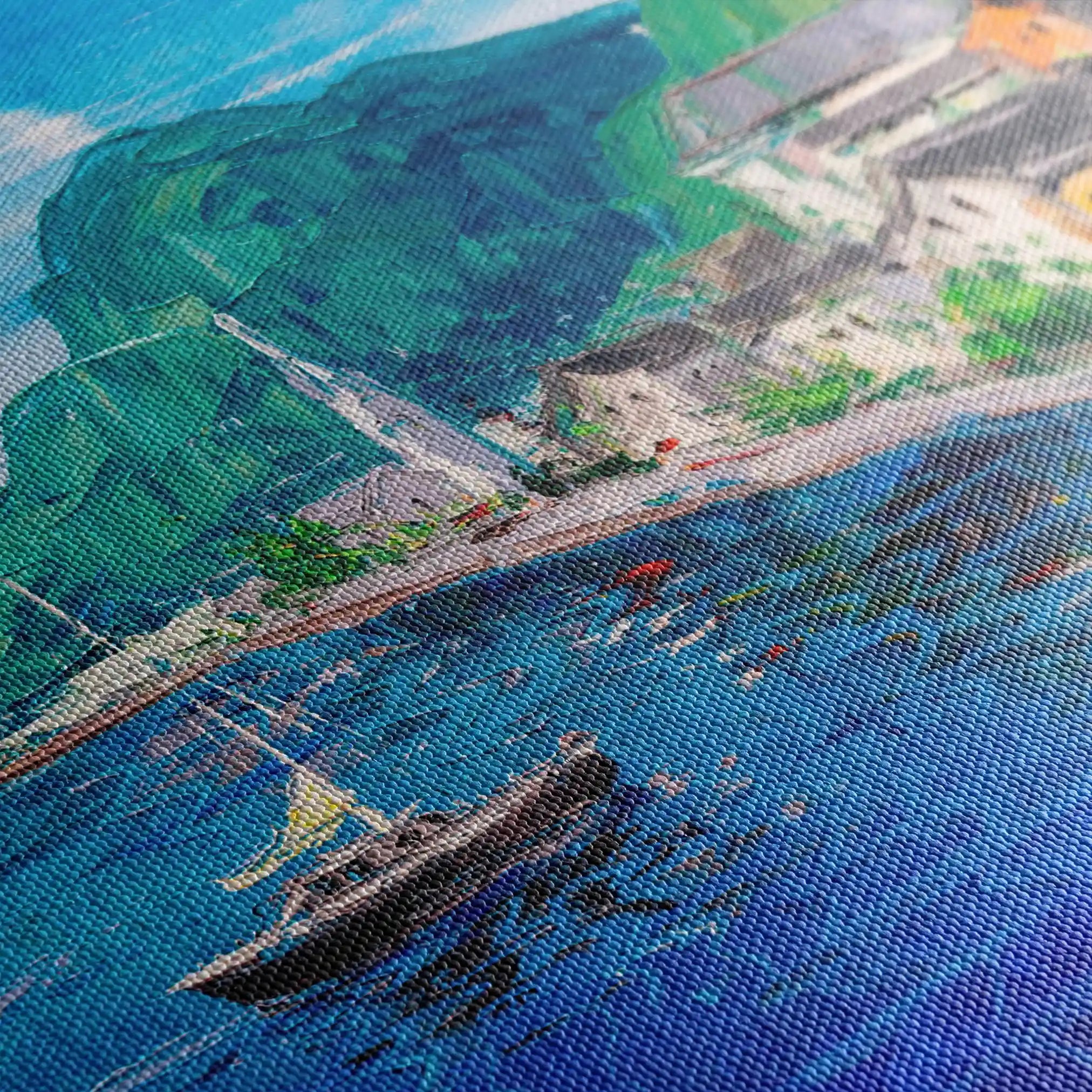 Landscape 042 Canvas Art 90 x 60 cm / Stretched on hidden frame