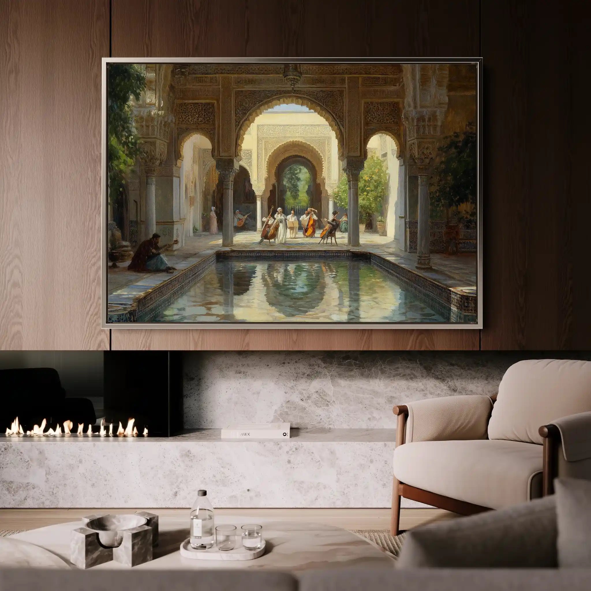 Orientalist 042 Canvas Art 90 x 60 cm / Stretched on hidden frame