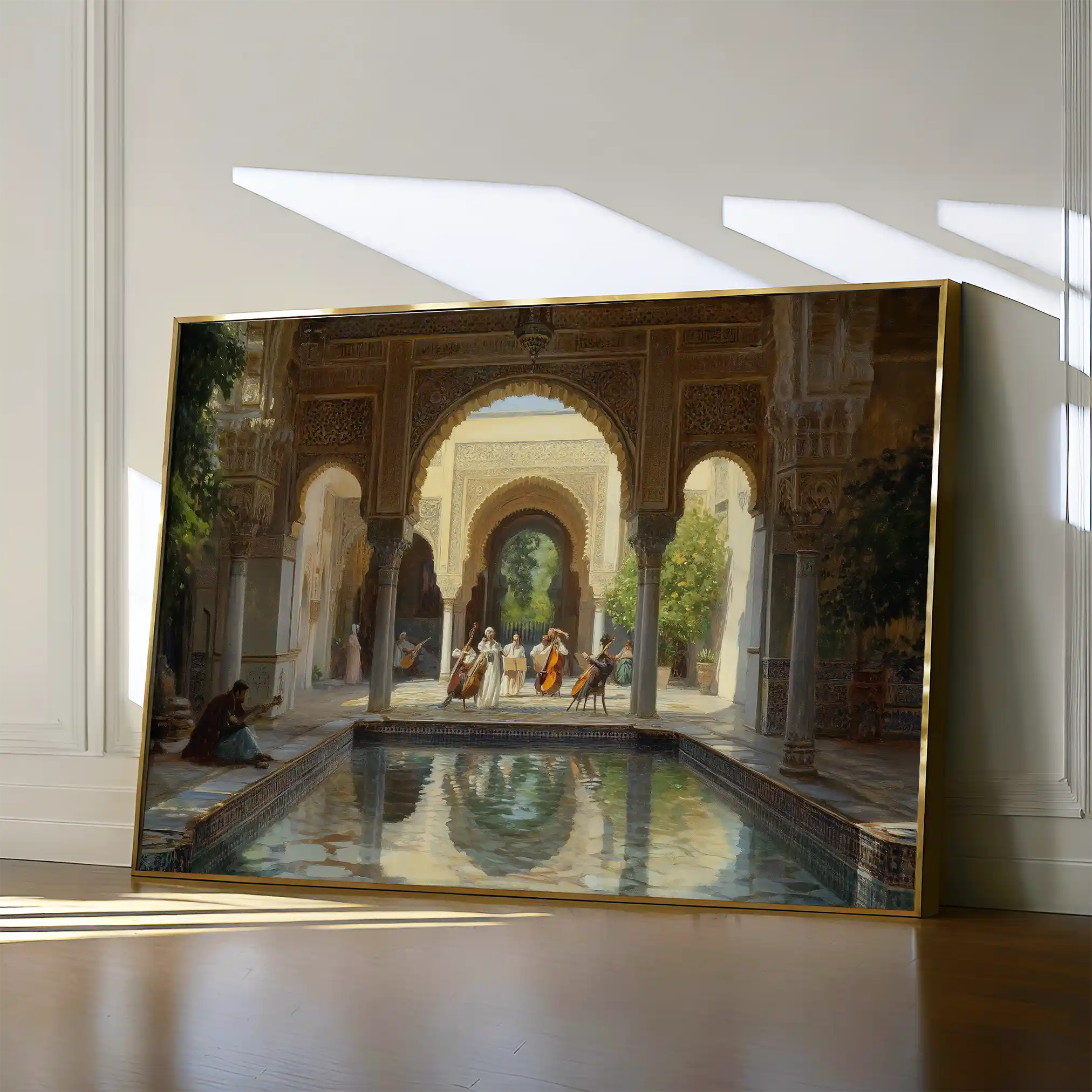 Orientalist 042 Canvas Art 90 x 60 cm / Stretched on hidden frame