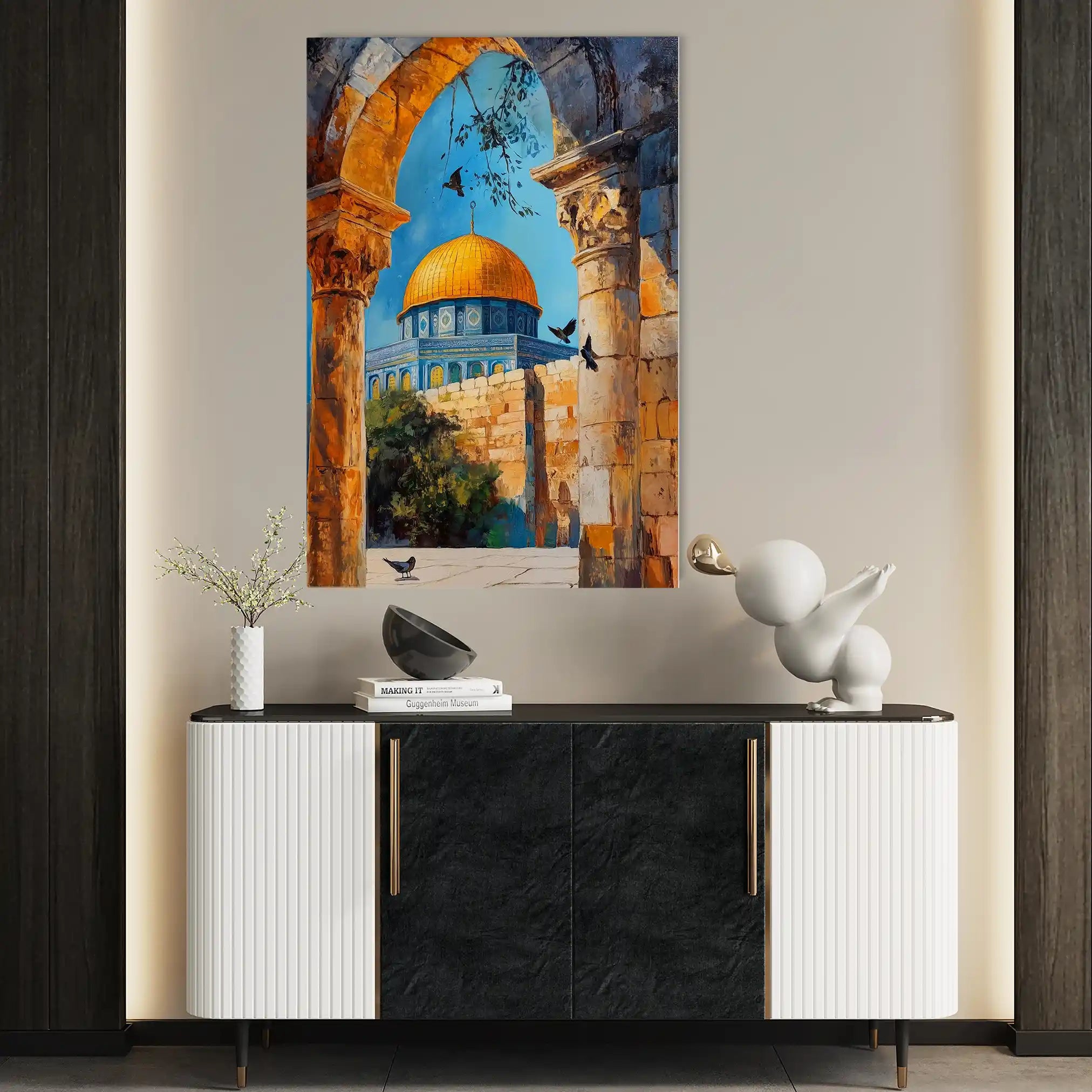 Palestine 042 Canvas Art 90 x 60 cm / Stretched on hidden frame