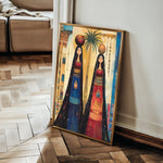 Portrait 042 Canvas Art 90 x 60 cm / Stretched on hidden frame