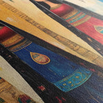 Portrait 042 Canvas Art 90 x 60 cm / Stretched on hidden frame