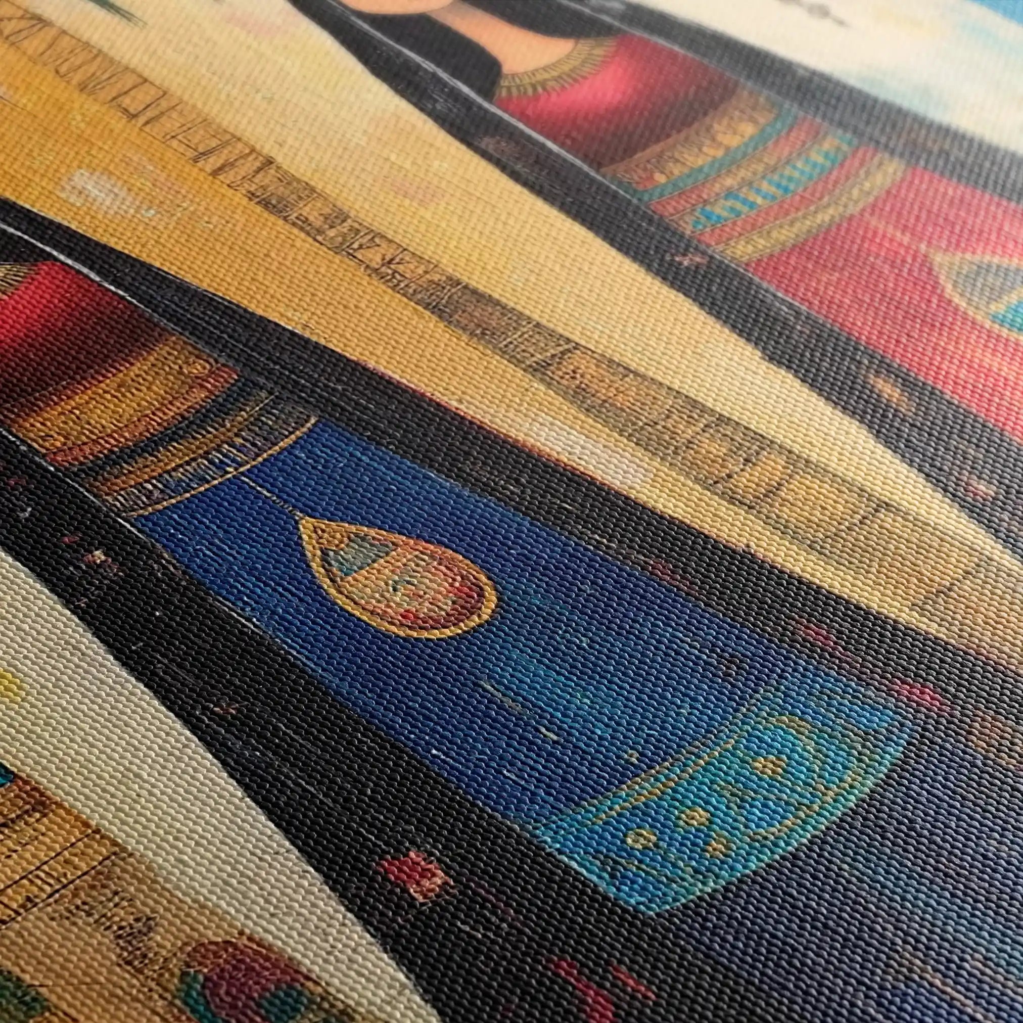 Portrait 042 Canvas Art 90 x 60 cm / Stretched on hidden frame