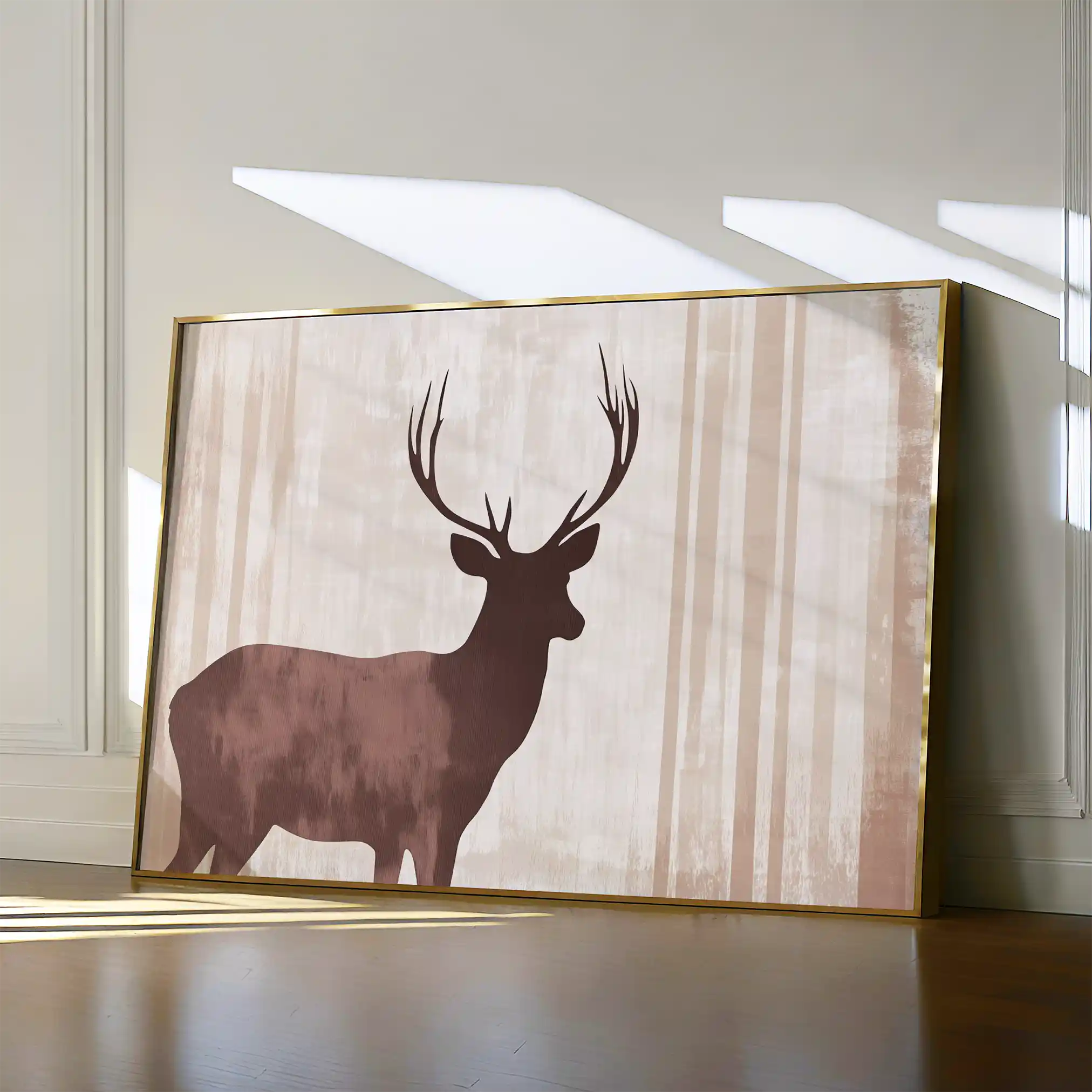 Animals 043 Canvas Art 90 x 60 cm / Stretched on hidden frame