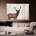 Animals 043 Canvas Art 90 x 60 cm / Stretched on hidden frame