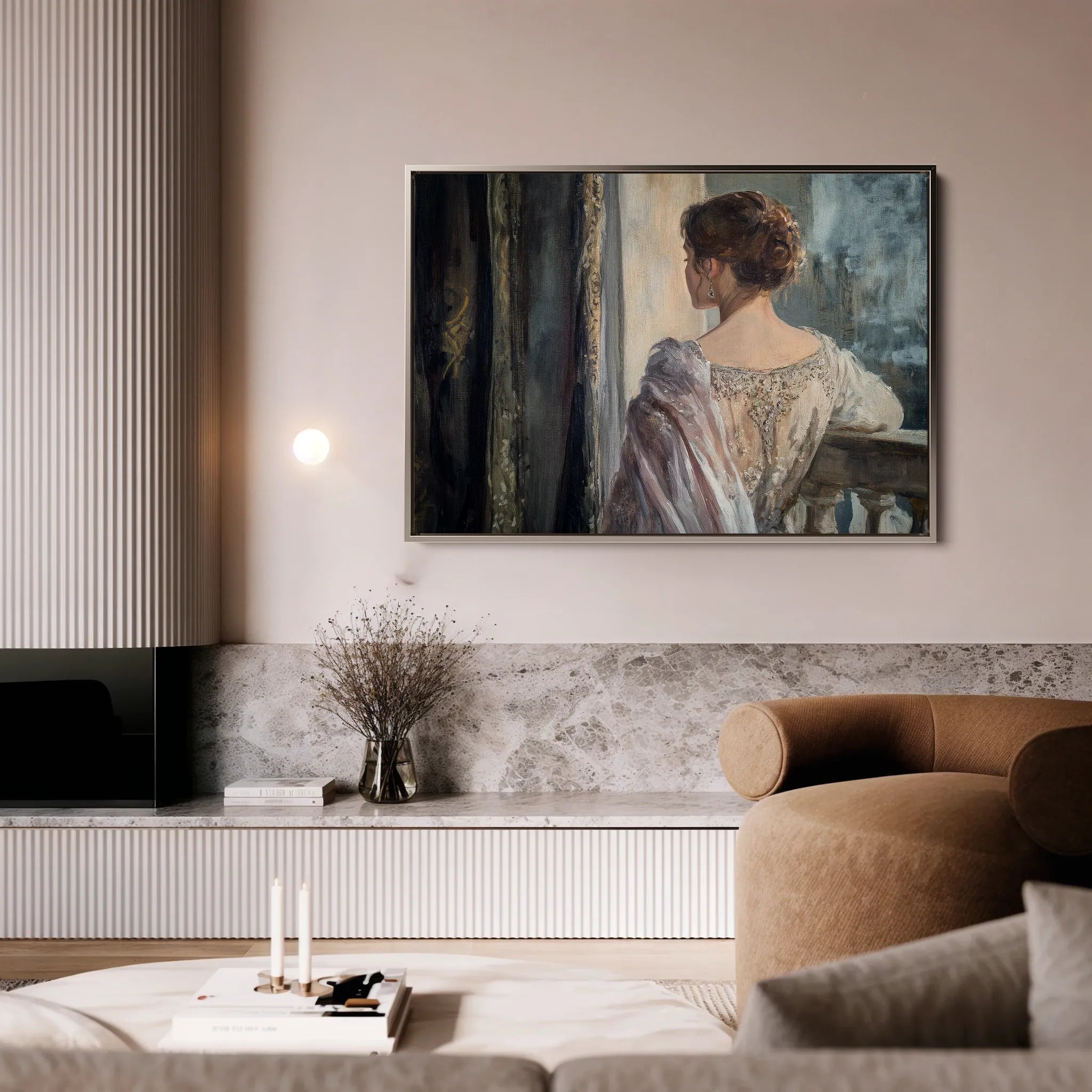Classic Canvas Wall Art WAD043-CL 90 x 60 cm / Stretched on hidden frame