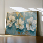Floral Canvas Wall Art WAD043-F 90 x 60 cm / Stretched on hidden frame