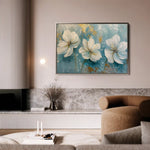 Floral Canvas Wall Art WAD043-F 90 x 60 cm / Stretched on hidden frame