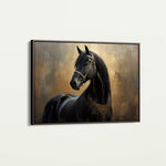 Horses 043 Canvas Art 90 x 60 cm / Stretched on hidden frame