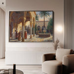 Orientalist 043 Canvas Art 90 x 60 cm / Stretched on hidden frame