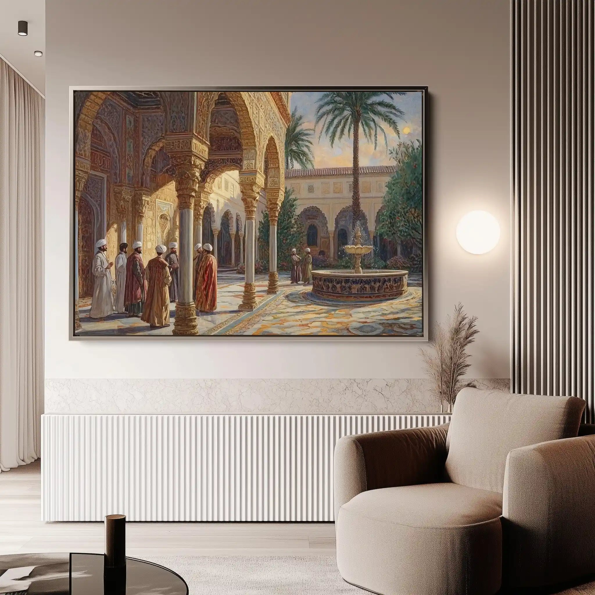 Orientalist 043 Canvas Art 90 x 60 cm / Stretched on hidden frame