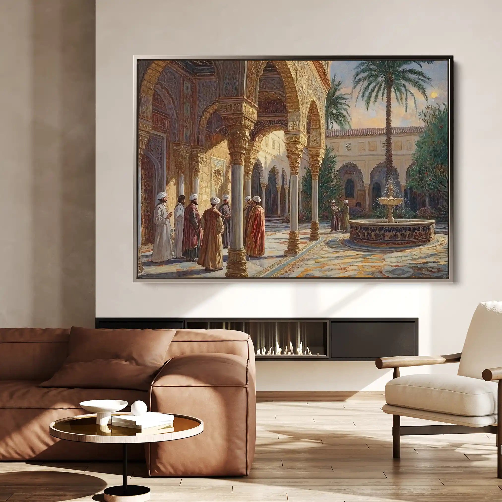 Orientalist 043 Canvas Art 90 x 60 cm / Stretched on hidden frame