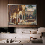 Orientalist 043 Canvas Art 90 x 60 cm / Stretched on hidden frame