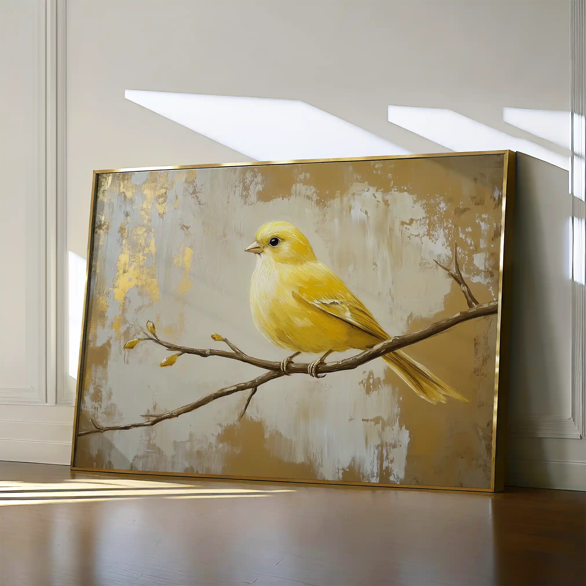 Animals 044 Canvas Art 90 x 60 cm / Stretched on hidden frame