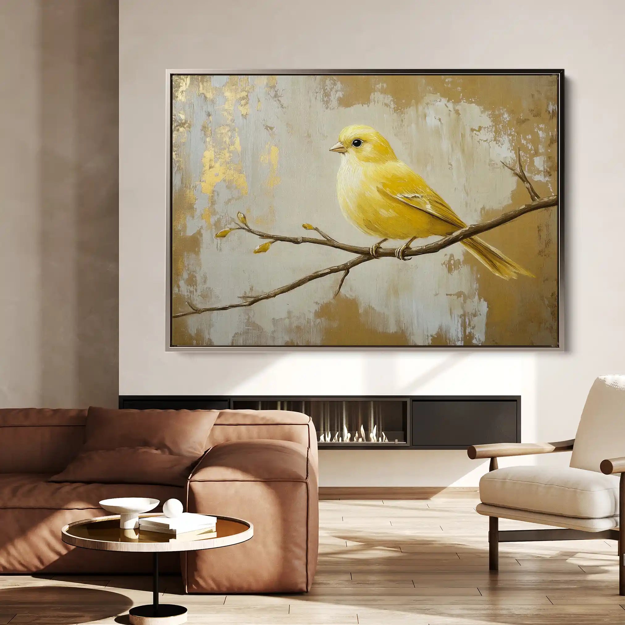 Animals 044 Canvas Art 90 x 60 cm / Stretched on hidden frame