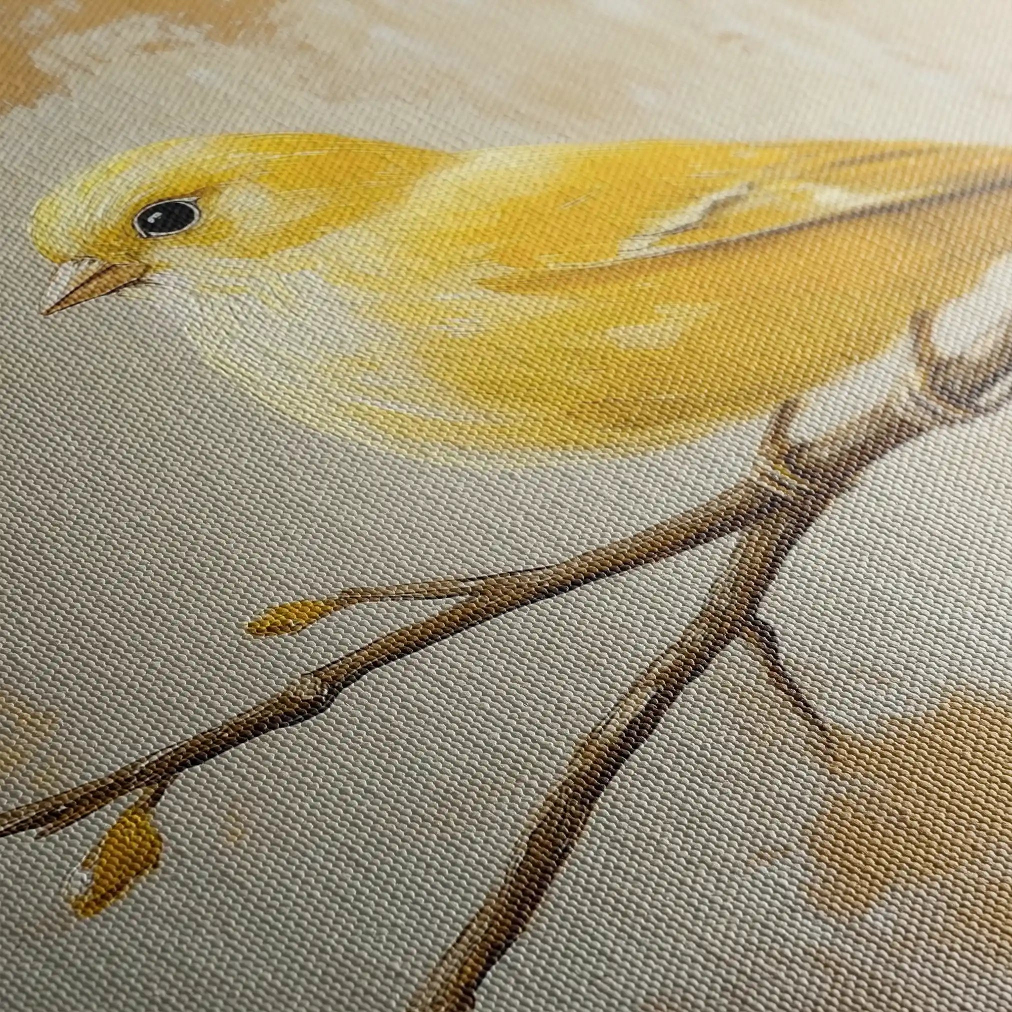 Animals 044 Canvas Art 90 x 60 cm / Stretched on hidden frame