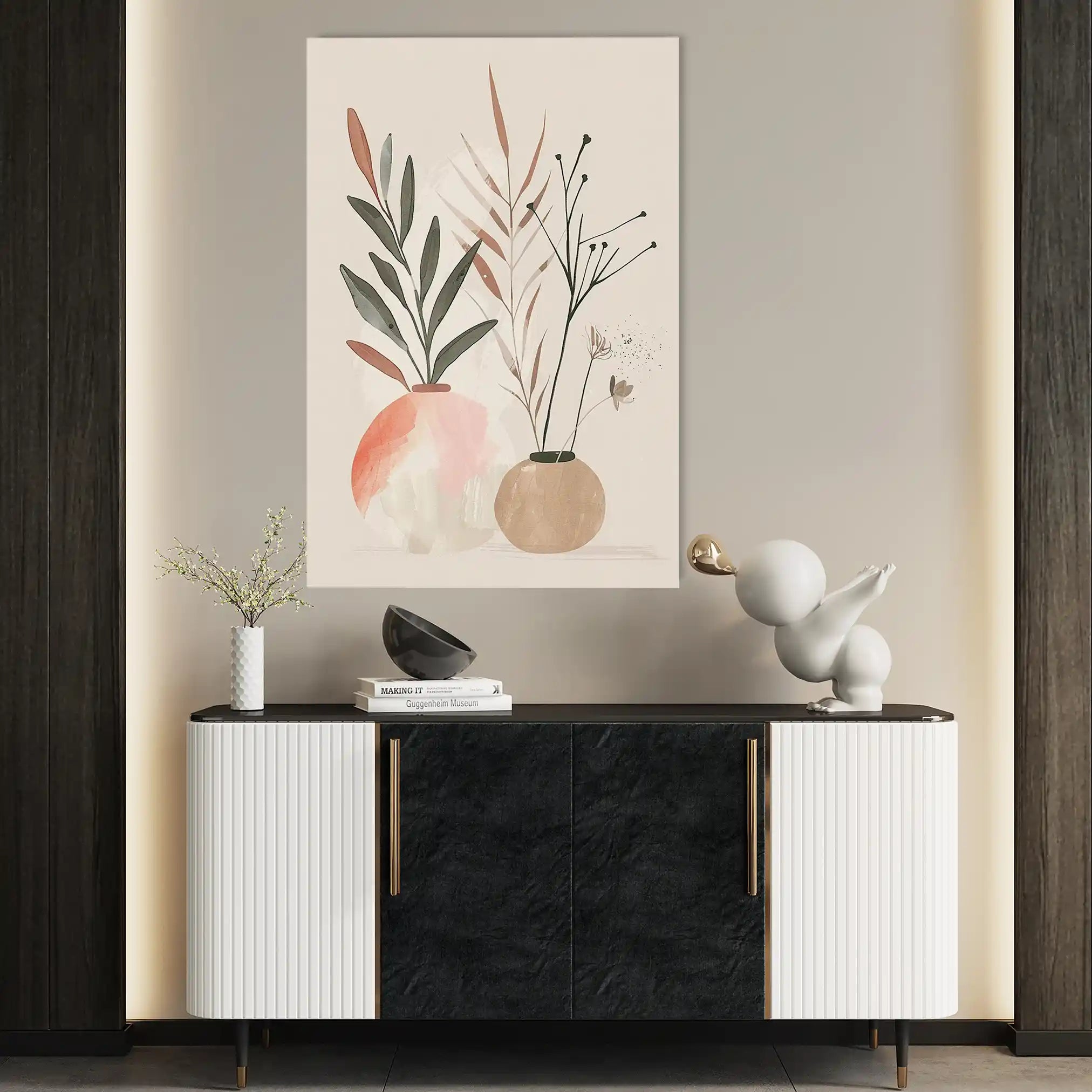 Boho 044 Canvas Art 90 x 60 cm / Stretched on hidden frame