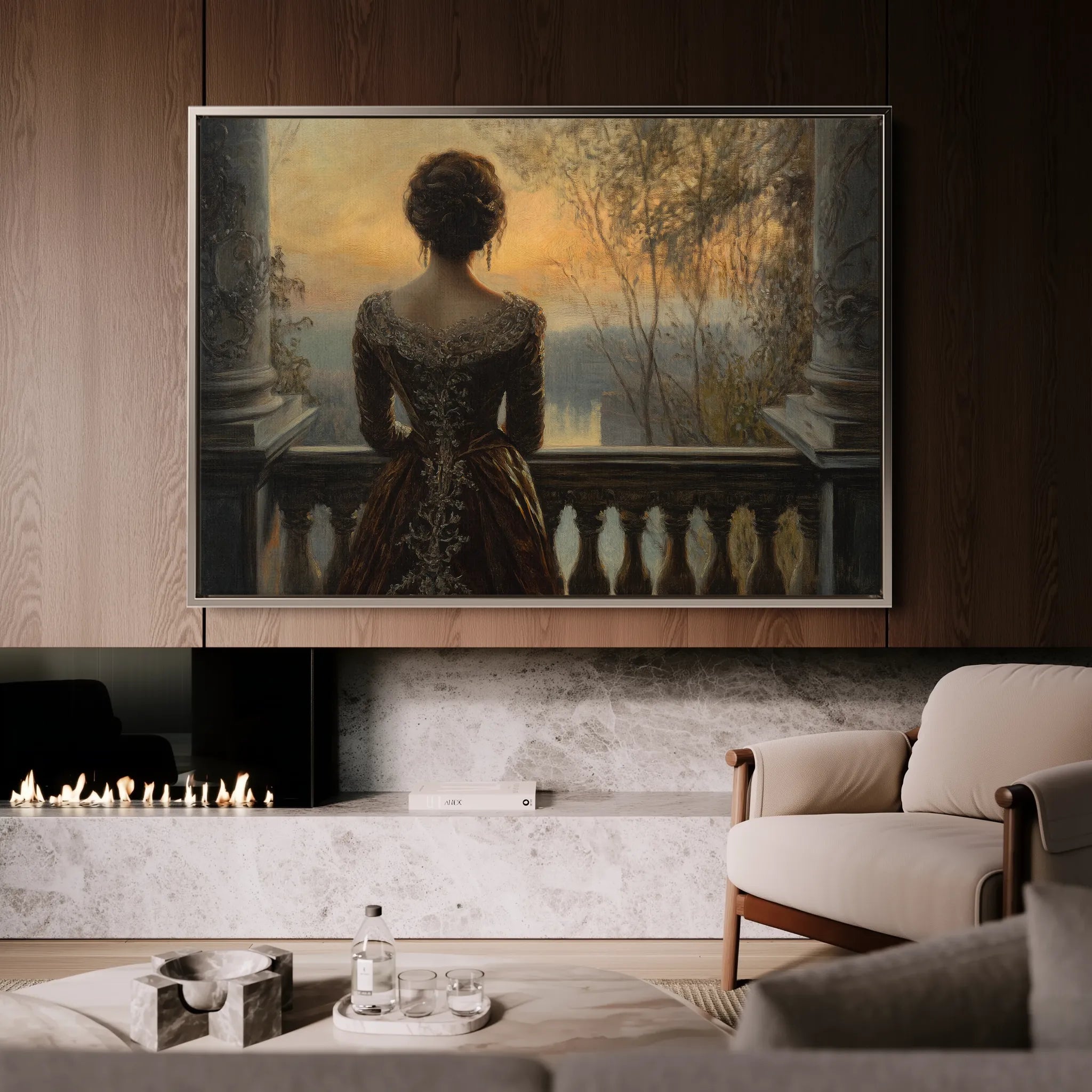 Classic Canvas Wall Art WAD044-CL 90 x 60 cm / Stretched on hidden frame