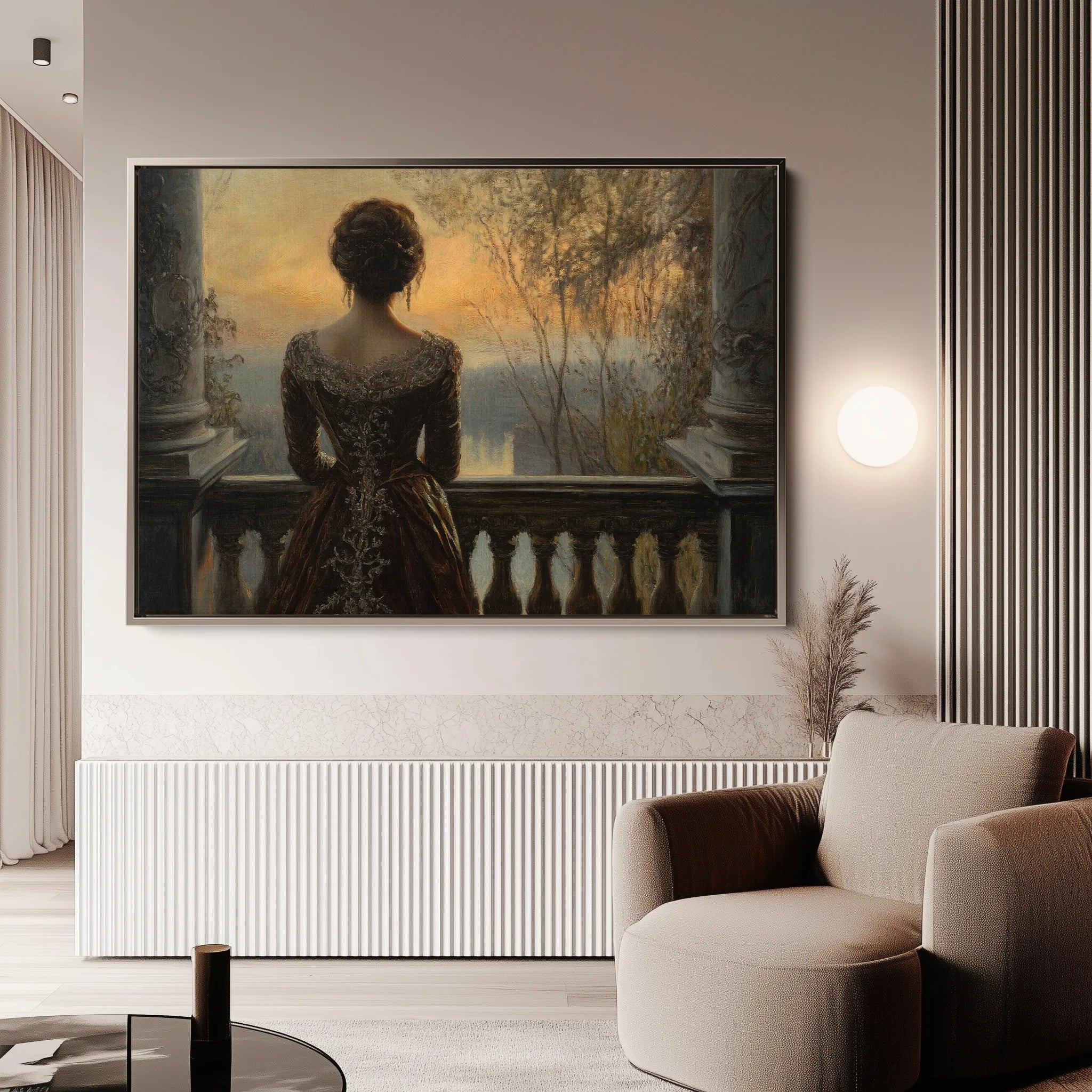Classic Canvas Wall Art WAD044-CL 90 x 60 cm / Stretched on hidden frame