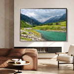 Landscape 044 Canvas Art 90 x 60 cm / Stretched on hidden frame