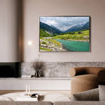 Landscape 044 Canvas Art 90 x 60 cm / Stretched on hidden frame