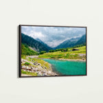 Landscape 044 Canvas Art 90 x 60 cm / Stretched on hidden frame