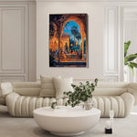 Orientalist 044 Canvas Art 90 x 60 cm / Stretched on hidden frame