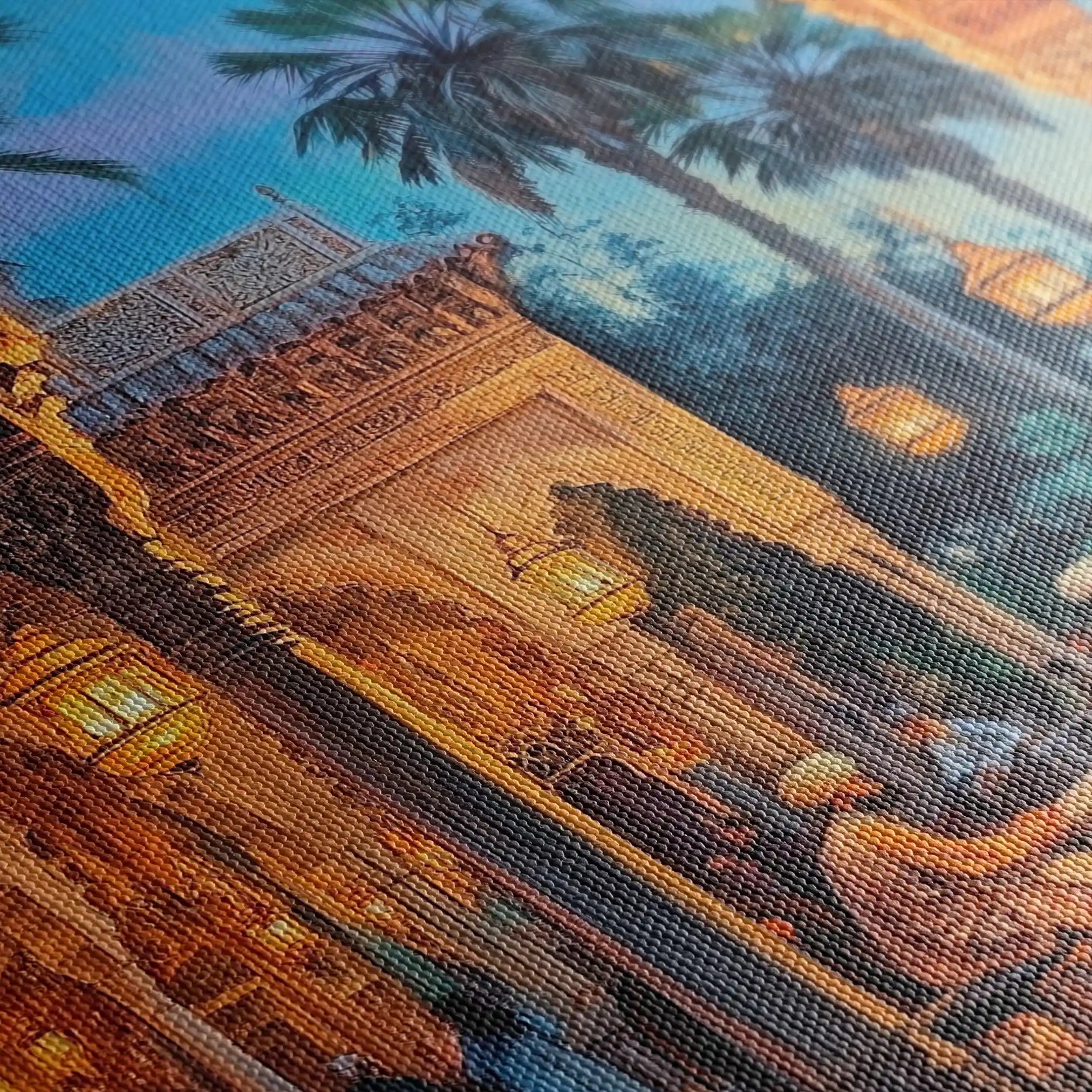 Orientalist 044 Canvas Art 90 x 60 cm / Stretched on hidden frame