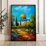 Palestine 044 Canvas Art 90 x 60 cm / Stretched on hidden frame