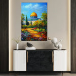Palestine 044 Canvas Art 90 x 60 cm / Stretched on hidden frame