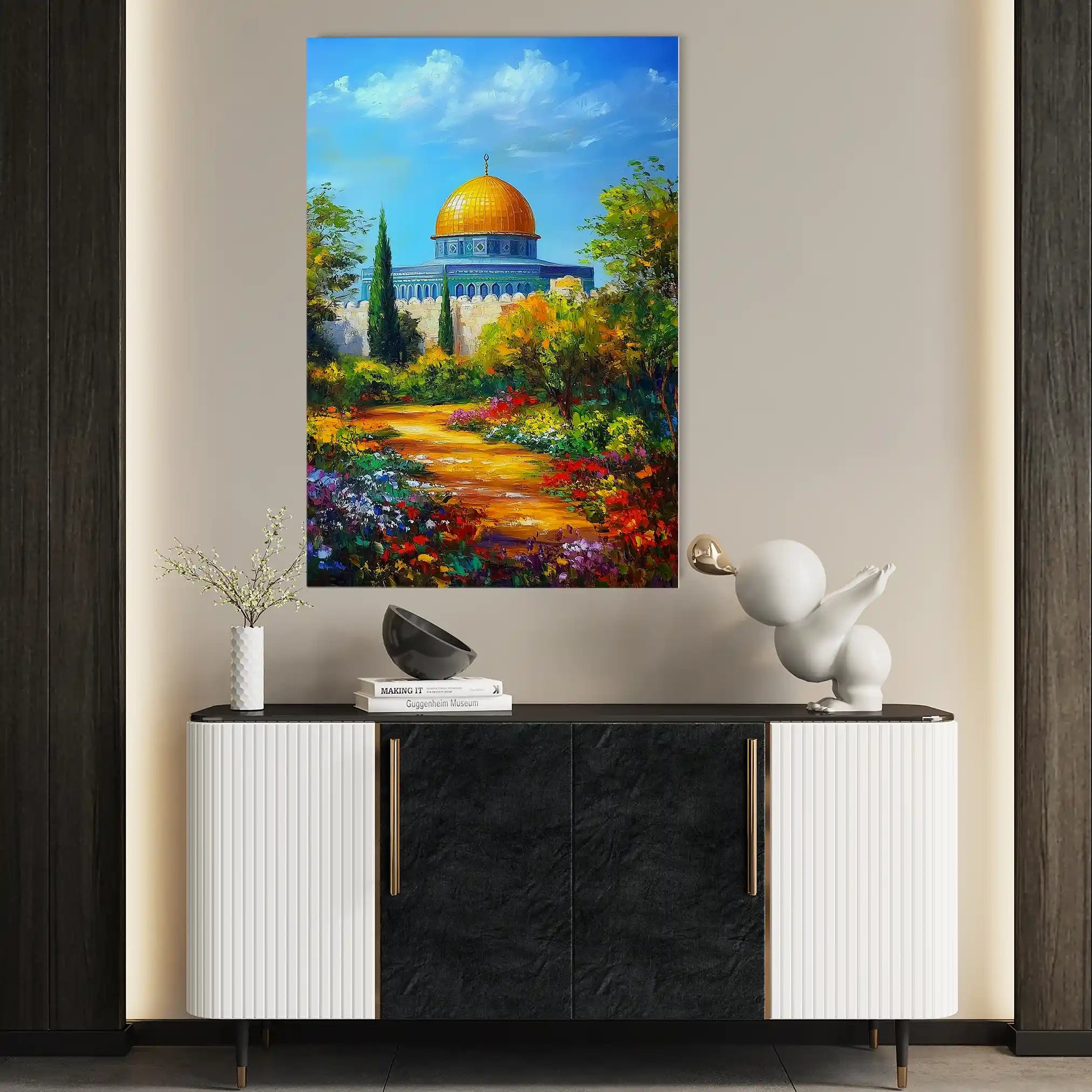 Palestine 044 Canvas Art 90 x 60 cm / Stretched on hidden frame