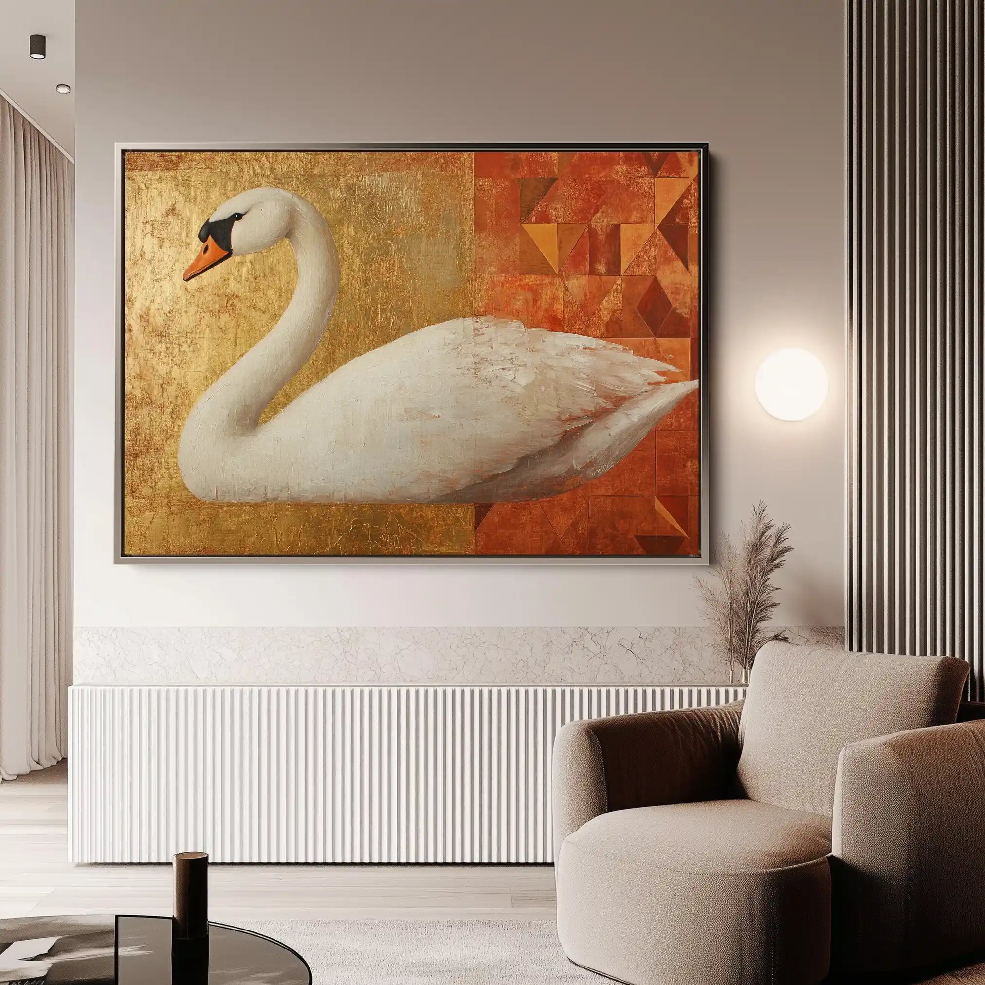 Animals 045 Canvas Art 90 x 60 cm / Stretched on hidden frame